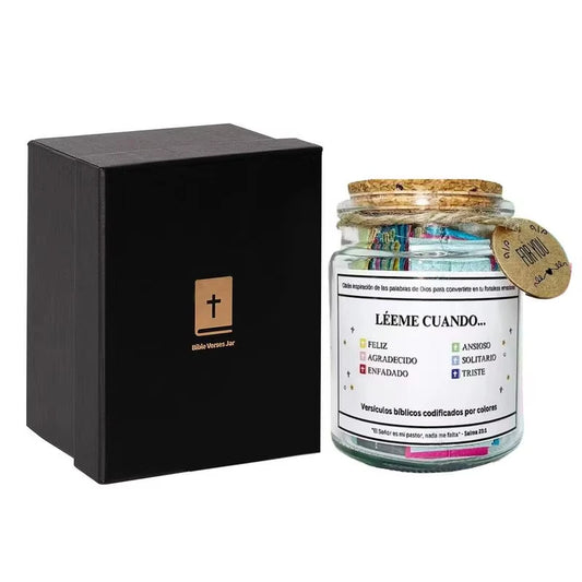 Bible Verse Jar Scripture Prayer Positive Thinking Emotional Support Scripture Prayer God's Encouragement Christian Gift