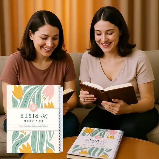 New The Bible In A Year: A 52-Week Study Through Gods Word - Spiral Bible Study Guide 52-Week Women's Bible Study Plan