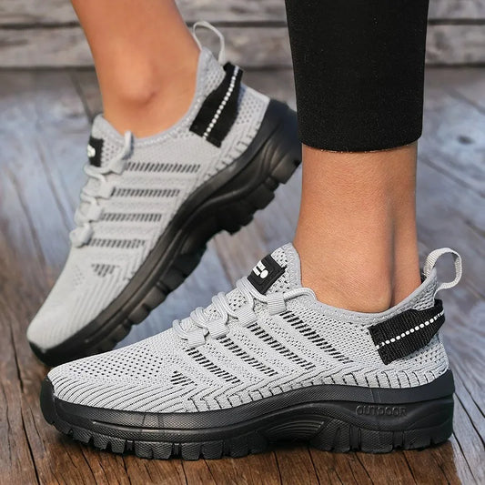 Men's and Women's Casual Sports Shoes Comfortable Walking Shoes Lightweight Loafers Breathable Mesh Upper Sommer Outfits Damen
